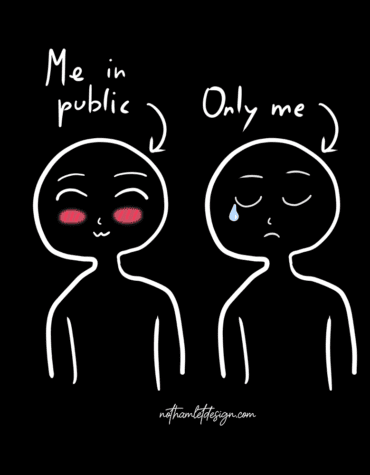Me in public and Only me - Dark Style